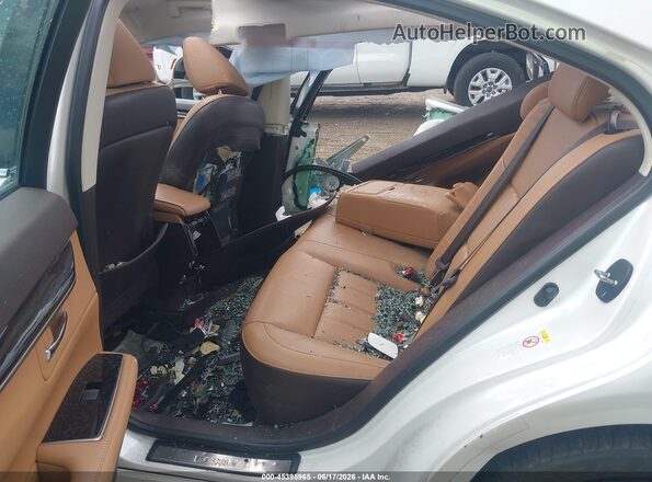 58ABK1GG5JU096038 2018 LEXUS ES 350 White VIN კოდის სტიკერის ხედი