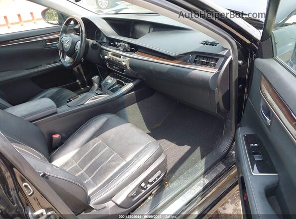 58ABK1GG6GU012513 2016 LEXUS ES 350 Black Front interior view