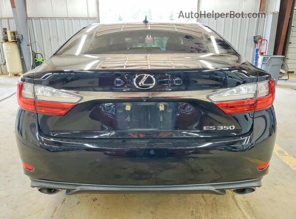 58ABK1GG7GU030664 2016 LEXUS ES Black Հետևի տեսք