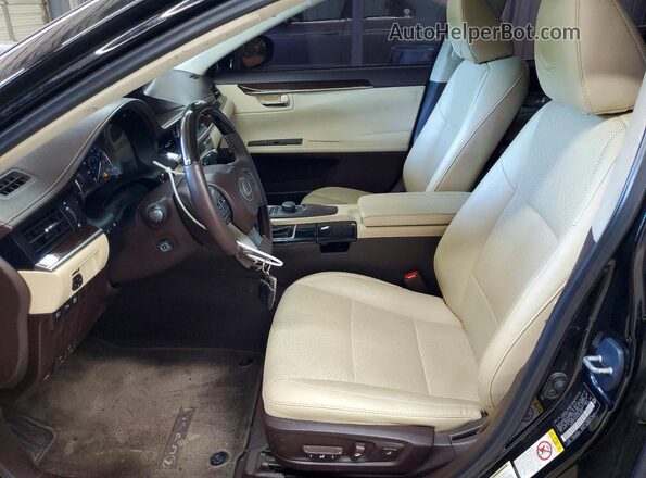 58ABK1GG7GU030664 2016 LEXUS ES Black Սալոնի դիմացի տեսք