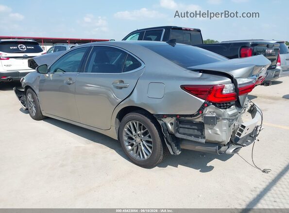 58ABK1GG7JU083601 2018 LEXUS ES 350 Gray Հետևի ձախ