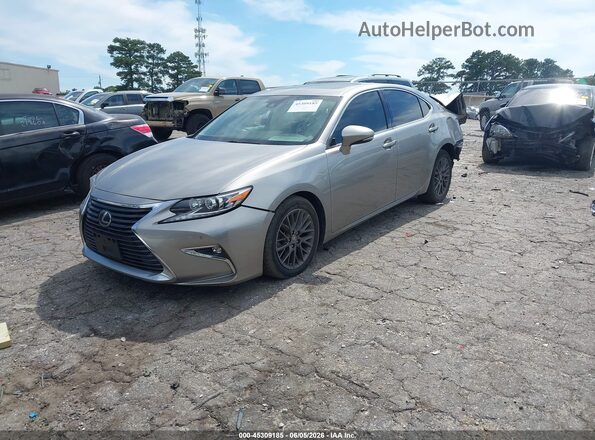58ABK1GG7JU086319 2018 LEXUS ES 350 Silver Vista tres cuartos delantera izquierda