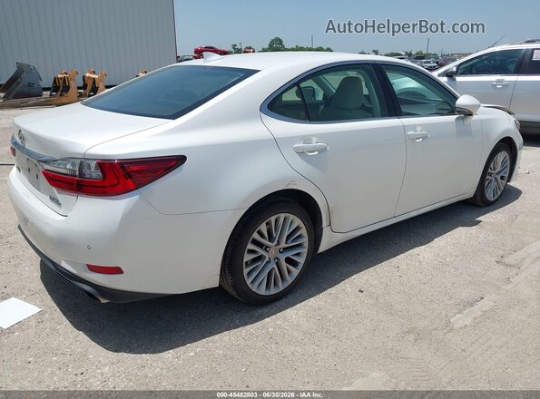58ABK1GG8GU012724 2016 LEXUS ES 350 Белый Задняя правая четверть