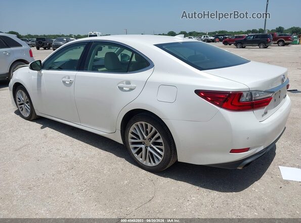 58ABK1GG8GU012724 2016 LEXUS ES 350 Белый Задняя левая четверть