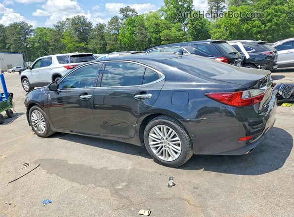 58ABK1GG8GU035386 2016 LEXUS ES Black Հետևի ձախ