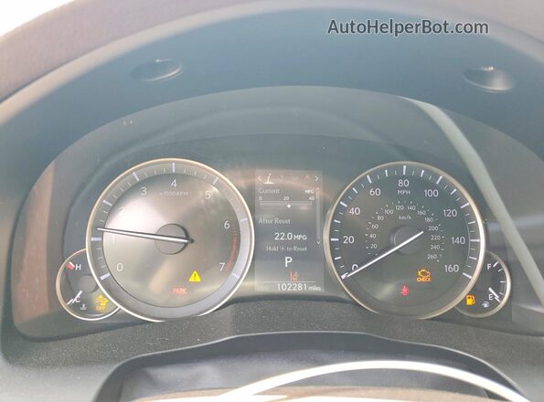 58ABK1GG8GU035386 2016 LEXUS ES Black Սարքավորումների վահանակի տեսք