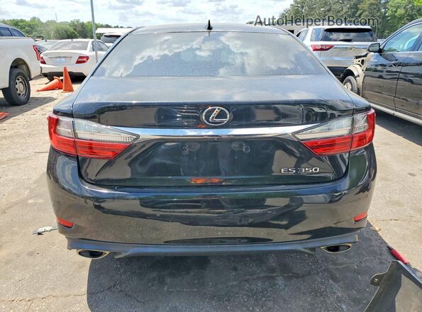58ABK1GG8GU035386 2016 LEXUS ES Black Հետևի տեսք