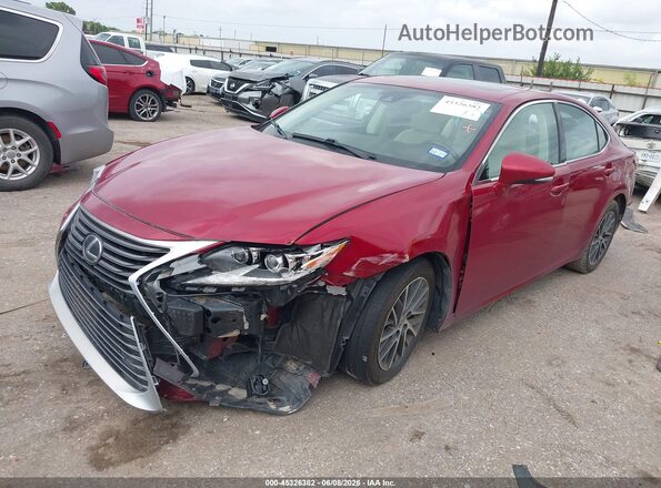 58ABK1GG8HU070933 2017 LEXUS ES 350 Burgundy Przód lewy