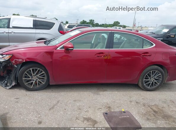 58ABK1GG8HU070933 2017 LEXUS ES 350 Burgundy Widok wnętrza 360 stopni