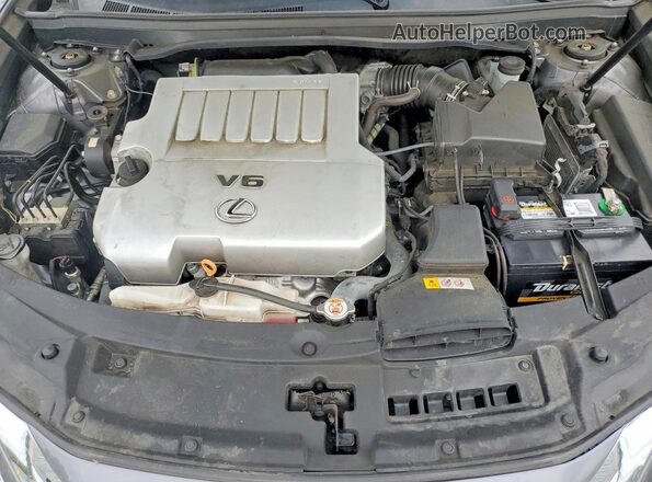 58ABK1GG8JU113446 2018 LEXUS ES Charcoal უკანა სალონის ხედი