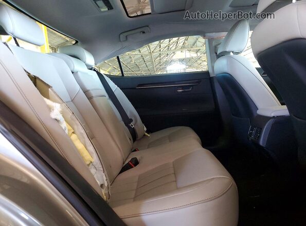 58ABK1GG9GU022954 2016 LEXUS ES Gray Հետևի նստատեղերի տեսք