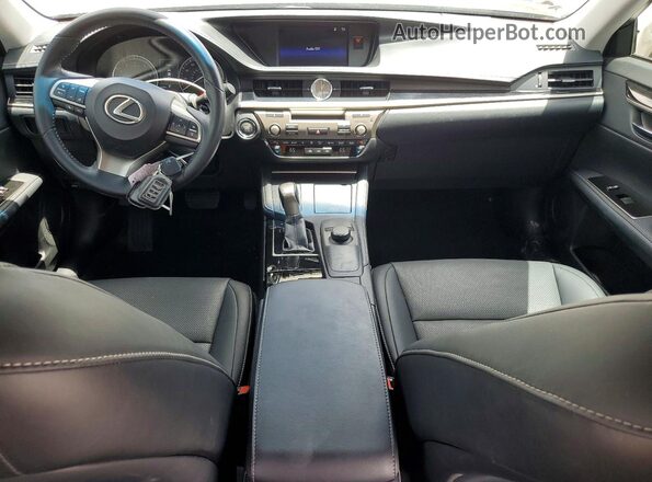 58ABK1GG9GU035140 2016 LEXUS ES Black Առջևի վահանակի տեսք