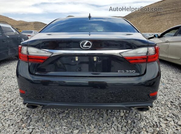 58ABK1GG9GU035140 2016 LEXUS ES Black Հետևի տեսք