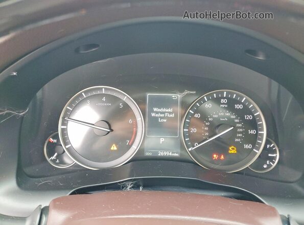 58ABK1GG9HU072643 2017 LEXUS ES Blue Սարքավորումների վահանակի տեսք
