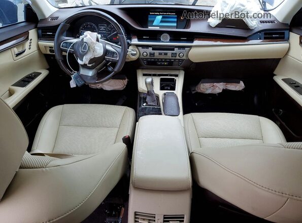 58ABK1GG9HU072643 2017 LEXUS ES Blue Առջևի վահանակի տեսք