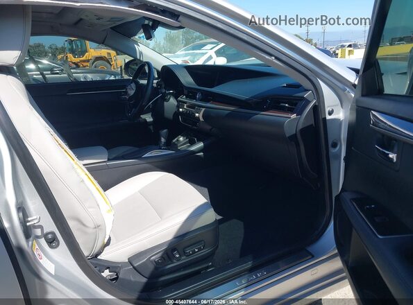 58ABK1GG9JU087794 2018 LEXUS ES 350 Silver Вид салону спереду