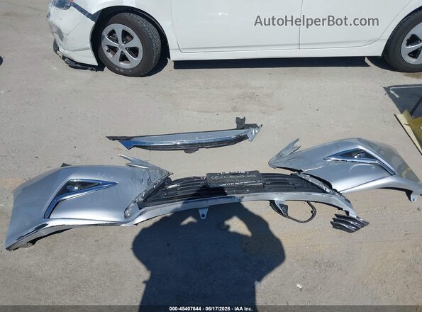 58ABK1GG9JU087794 2018 LEXUS ES 350 Silver Вид щитка приладів