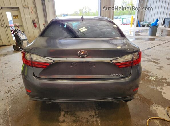 58ABK1GGXJU093667 2018 LEXUS ES Gray Вид ззаду