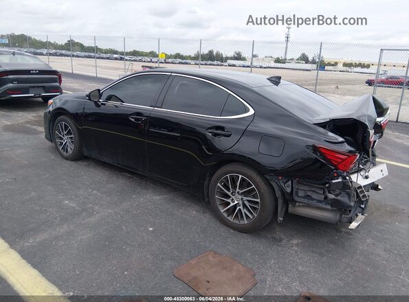 58ABK1GGXJU111407 2018 LEXUS ES 350 Black Задня ліва чверть