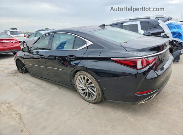 58ABZ1B10KU021862 2019 LEXUS ES Black Rear left
