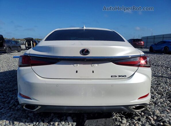 58ABZ1B10KU030898 2019 LEXUS ES White Հետևի տեսք