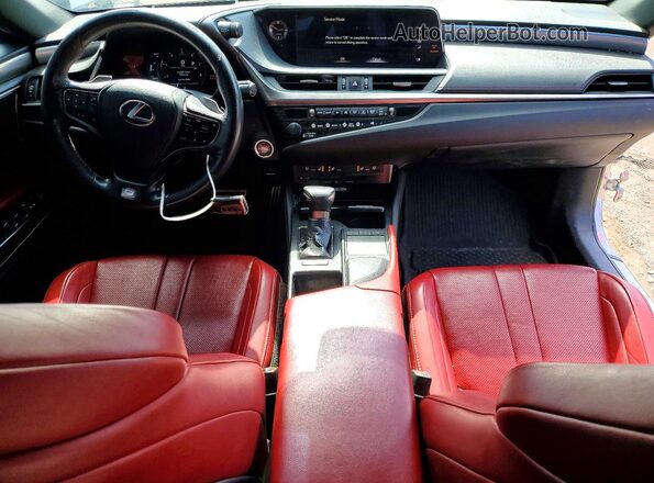58ABZ1B11KU032689 2019 LEXUS ES Silver Widok deski rozdzielczej
