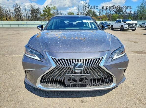58ABZ1B12KU021345 2019 LEXUS ES Gray 