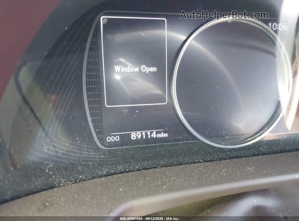 58ABZ1B14KU009049 2019 LEXUS ES 350 Black Vista de los asientos traseros