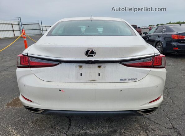 58ABZ1B14KU034968 2019 LEXUS ES White Հետևի տեսք