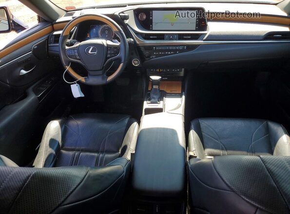 58ABZ1B15KU013014 2019 LEXUS ES Silver Widok deski rozdzielczej