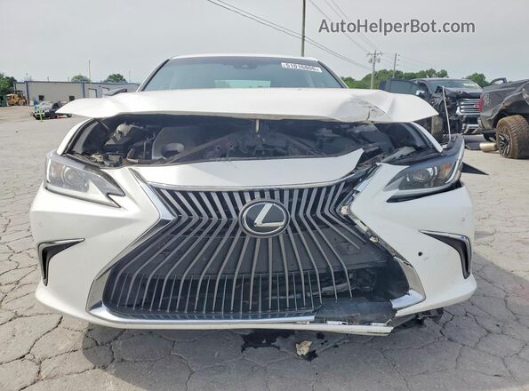 58ABZ1B15KU024403 2019 LEXUS ES White წინა ხედი