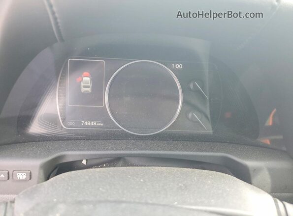 58ABZ1B15KU024403 2019 LEXUS ES White ხელსაწყოთა პანელის ხედი