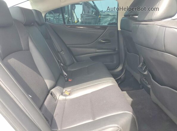 58ABZ1B15KU024403 2019 LEXUS ES White უკანა სავარძლების ხედი