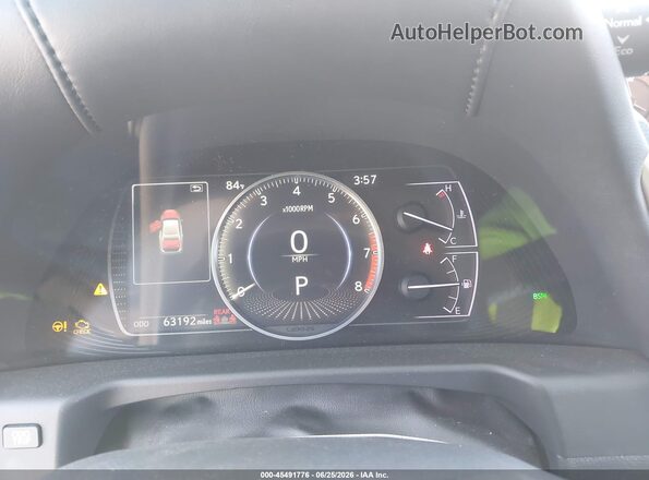 58ABZ1B16KU031294 2019 LEXUS ES 350 White Vista de los asientos traseros