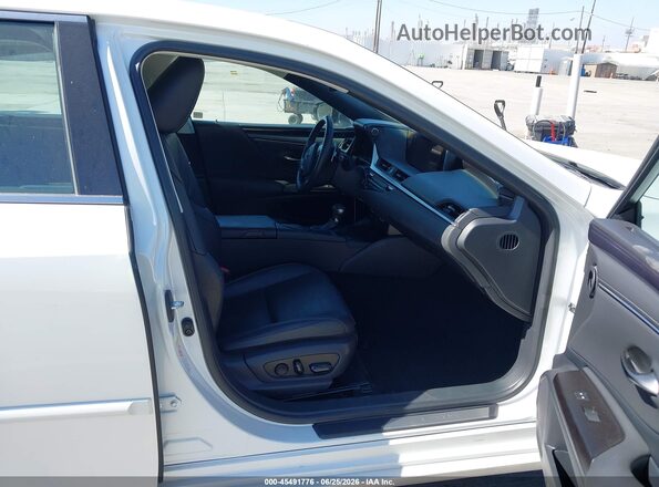 58ABZ1B16KU031294 2019 LEXUS ES 350 White Vista interior delantera