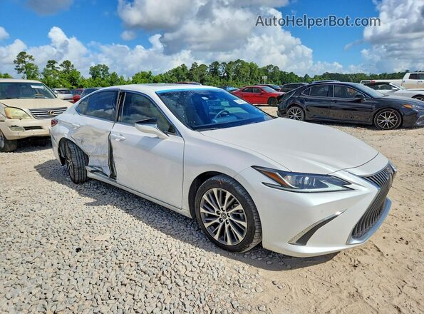 58ABZ1B16KU039041 2019 LEXUS ES Белый Передняя правая четверть