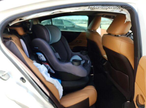58ABZ1B16KU039041 2019 LEXUS ES Белый Вид задних сидений