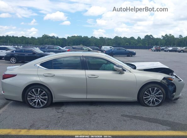 58ABZ1B17KU010020 2019 LEXUS ES 350 Tan უკანა სალონის ხედი