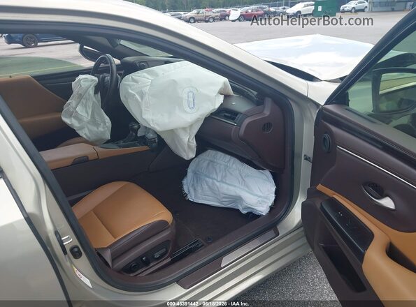 58ABZ1B17KU010020 2019 LEXUS ES 350 Tan წინა სალონის ხედი