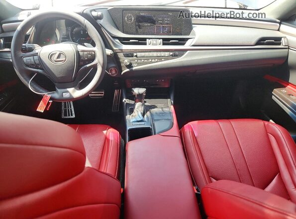58ABZ1B17KU011393 2019 LEXUS ES Gray Vista del salpicadero