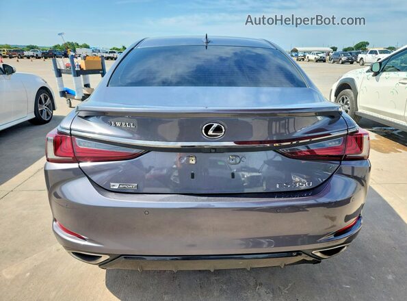 58ABZ1B17KU011393 2019 LEXUS ES Gray Vista trasera