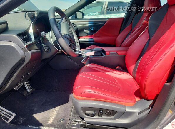 58ABZ1B17KU011393 2019 LEXUS ES Gray Vista interior delantera