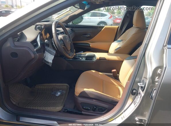 58ABZ1B17KU020644 2019 LEXUS ES 350 Champagne Front interior view