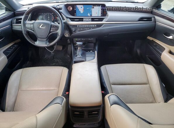 58ABZ1B17KU025326 2019 LEXUS ES Gold Widok deski rozdzielczej