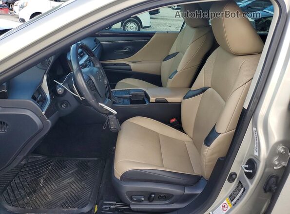58ABZ1B17KU025326 2019 LEXUS ES Gold Widok wnętrza z przodu