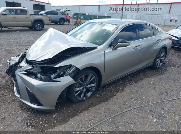 58ABZ1B17KU048900 2019 LEXUS ES 350 Gray Przód lewy