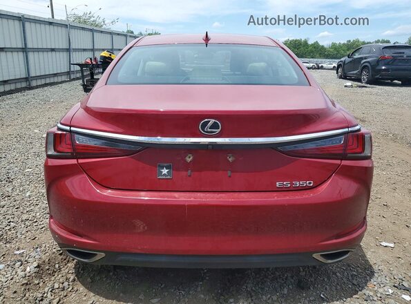 58ABZ1B18KU015727 2019 LEXUS ES Maroon Հետևի տեսք