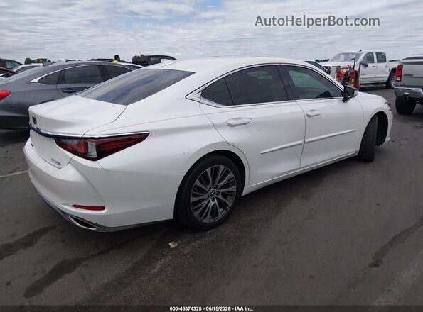 58ABZ1B19KU002873 2019 LEXUS ES 350 White Tył prawy