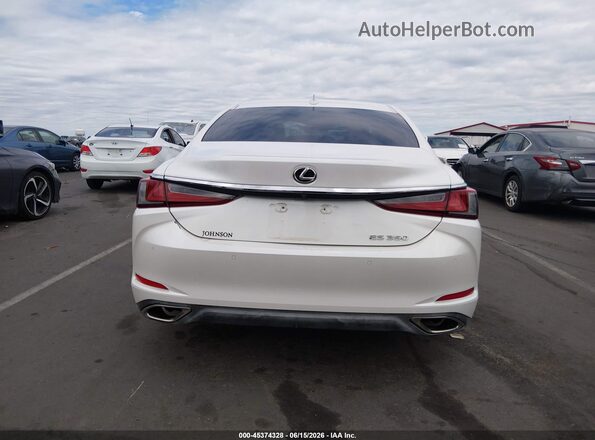 58ABZ1B19KU002873 2019 LEXUS ES 350 White 