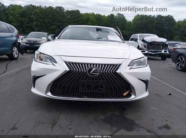 58ABZ1B19KU002873 2019 LEXUS ES 350 White Widok zestawu wskaźników